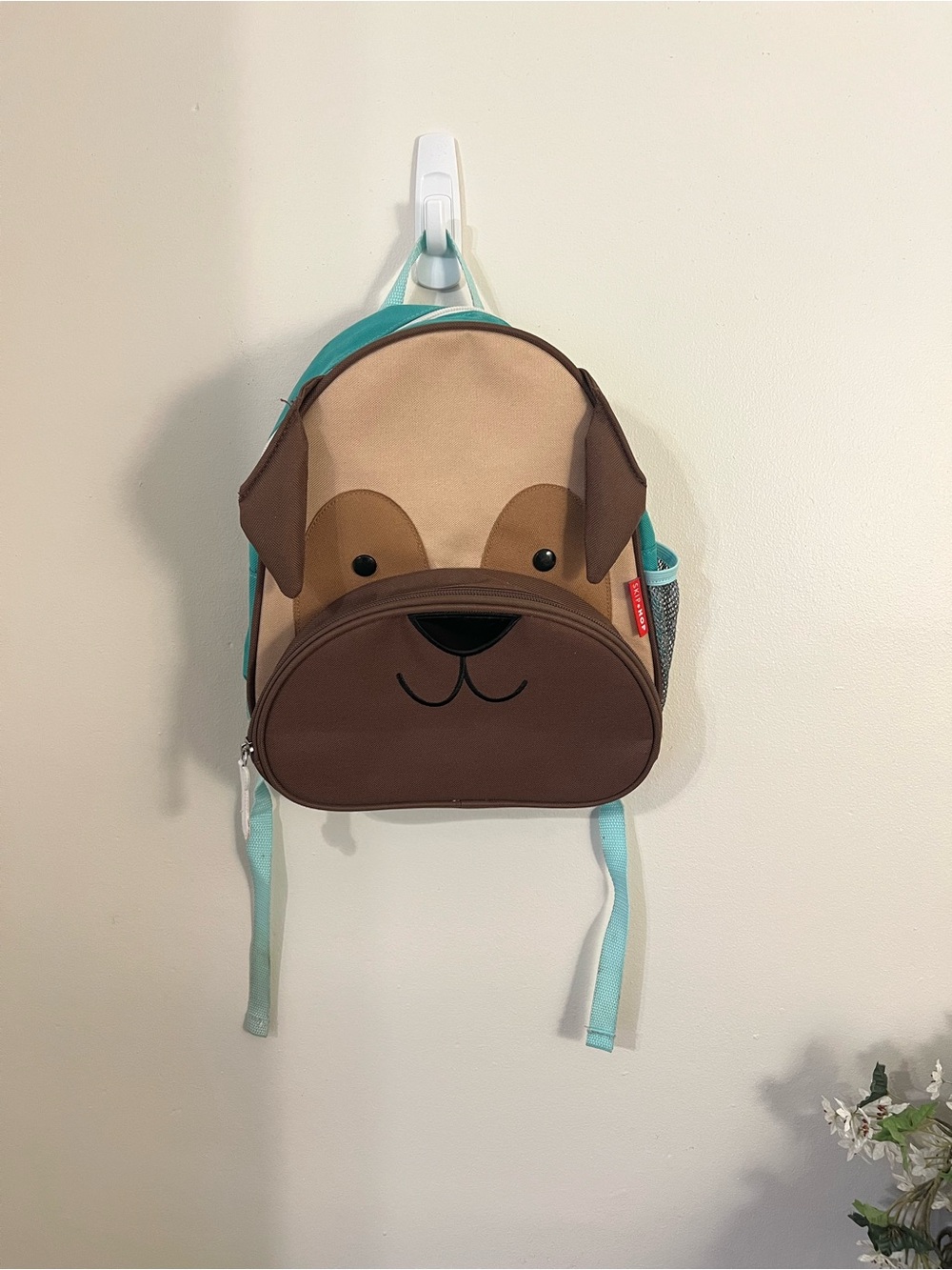 Skip Hop Zoo Dog Toddler Backpack Kids Preschool Daycare Bag Brown Blue